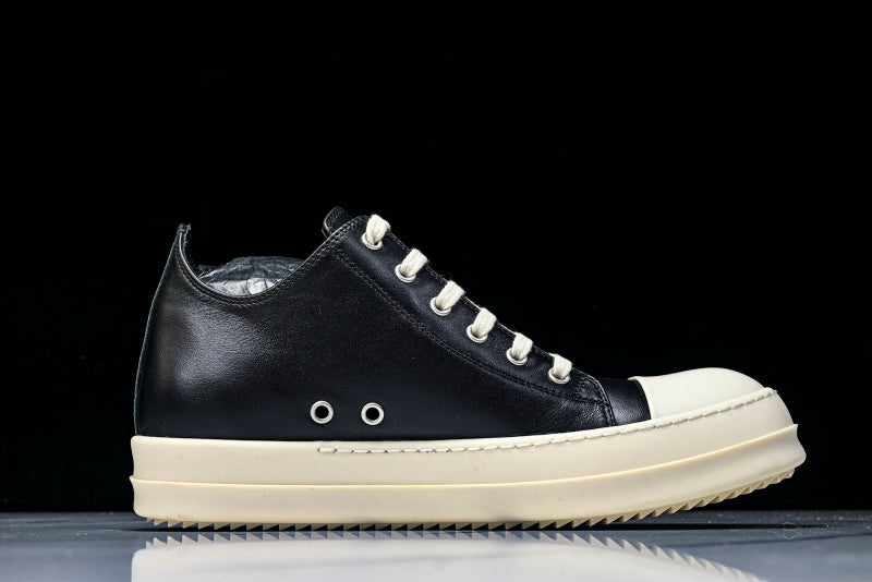 Low Sneakers Black Milk Leather Sneakers