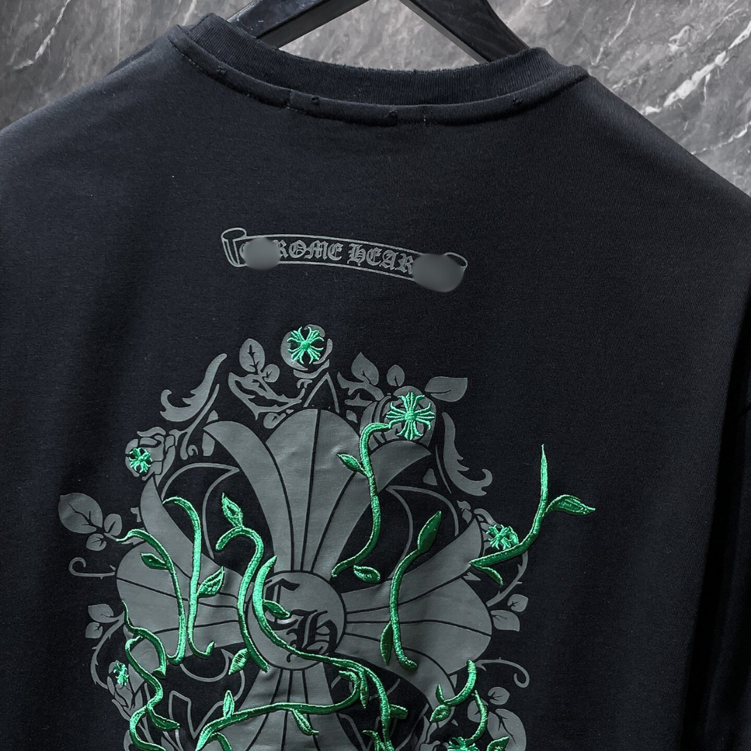 Mapplethorpe Cross Logo Black T-Shirt™