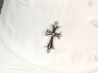 Metallic Cross Torn Fabric Baseball Cap™