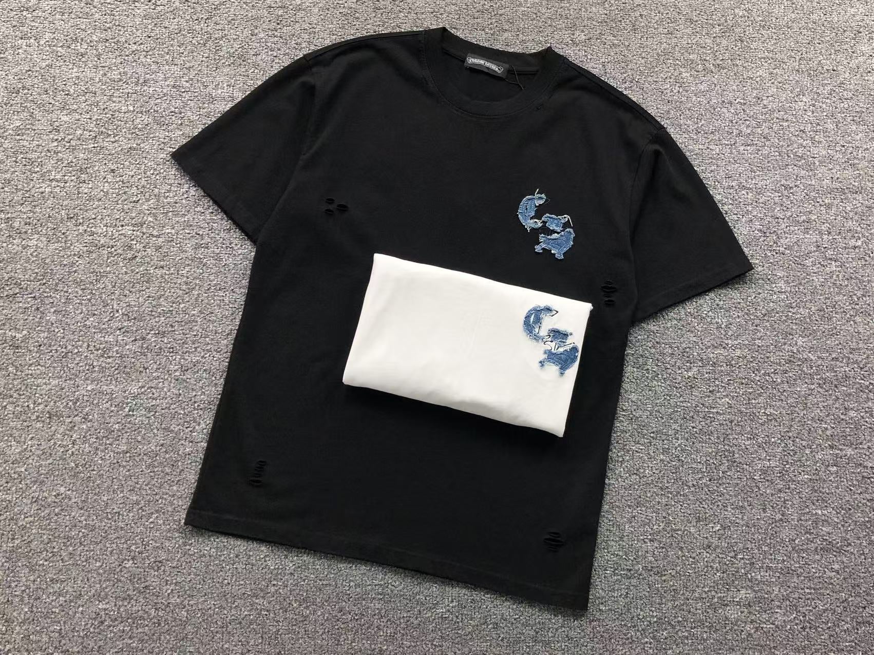 Denim Horseshoe Logo T-Shirt™