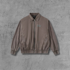 ER* Faded Graphic Brown Bomber Jacket™