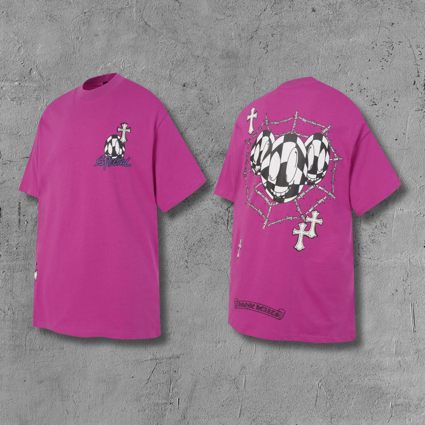 Special Barbed Wire Pink T-Shirt™