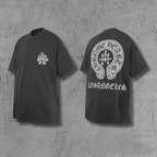 Triple Cross Horseshoe Los Angeles Gray T-Shirt™