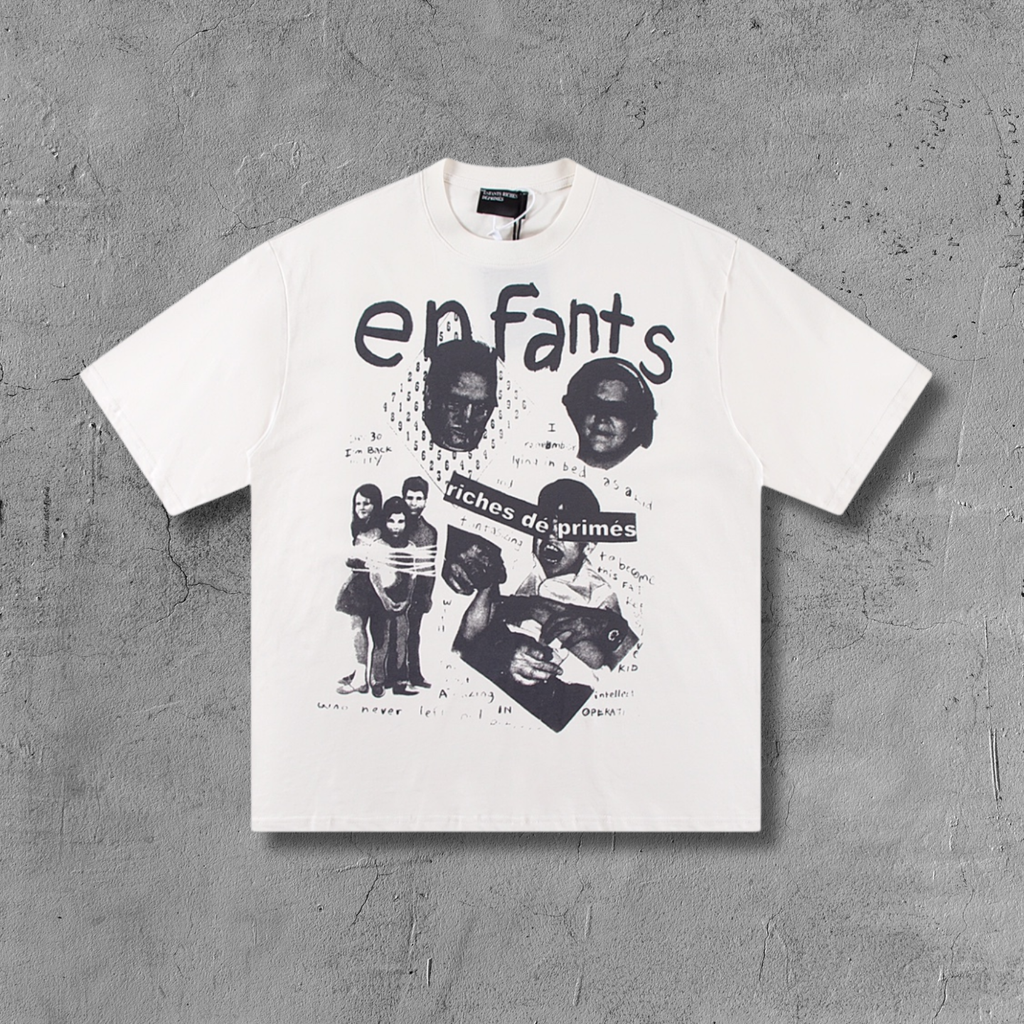 ER* Portrait Collage White T-Shirt™
