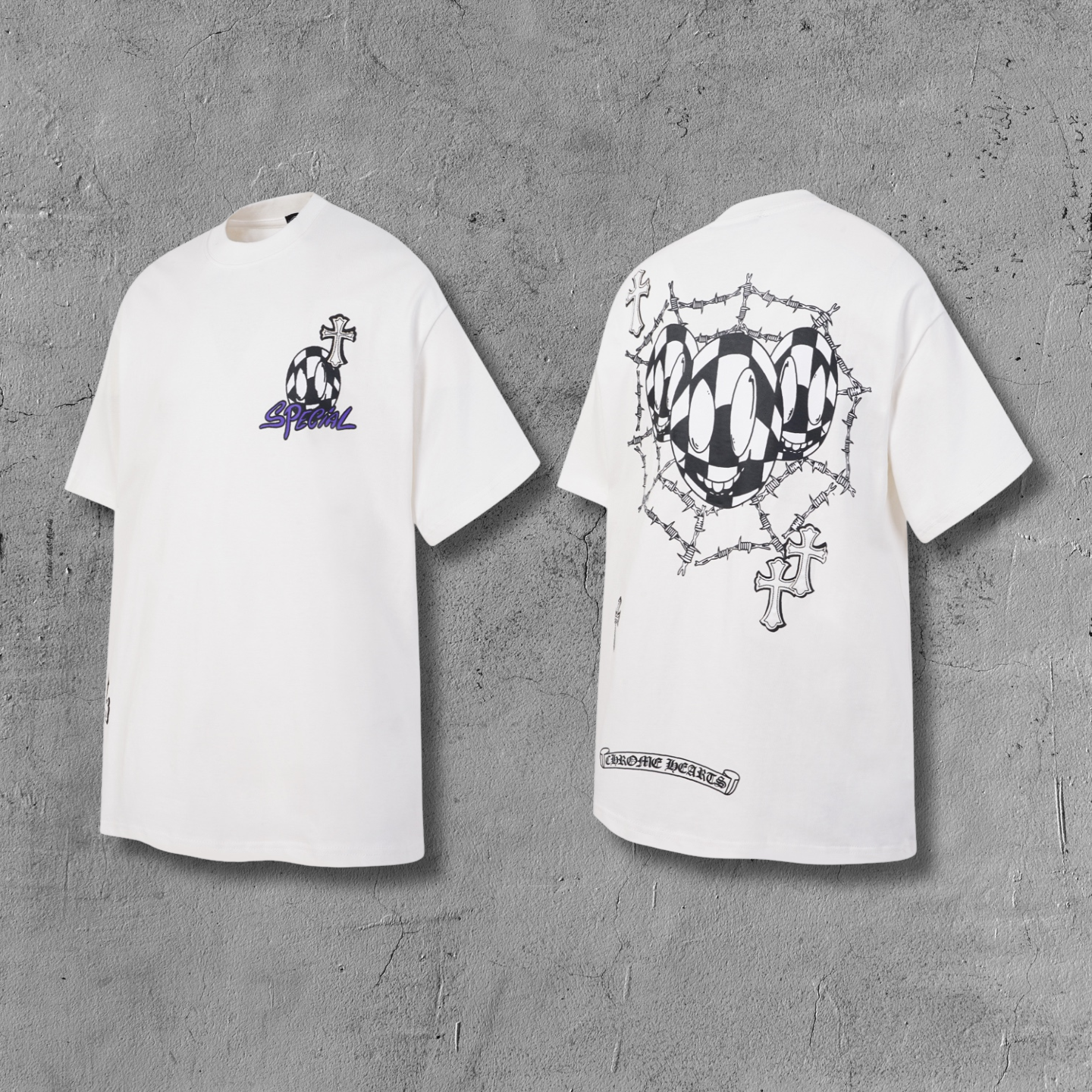 Special Barbed Wire White T-Shirt™