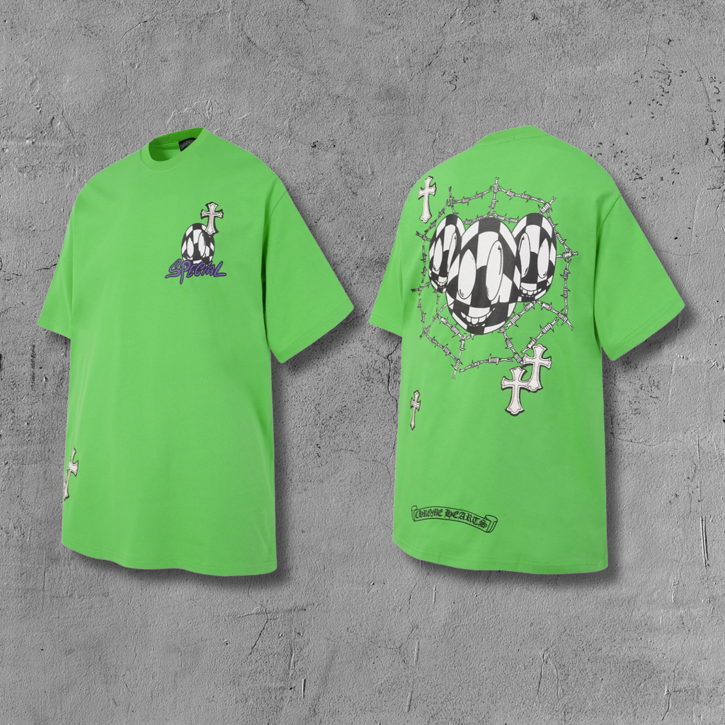 Special Barbed Wire Green T-Shirt™