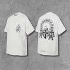 Cemetery Cross Patch White T-Shirt™