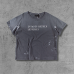 ER* Distressed Logo Gray T-Shirt™
