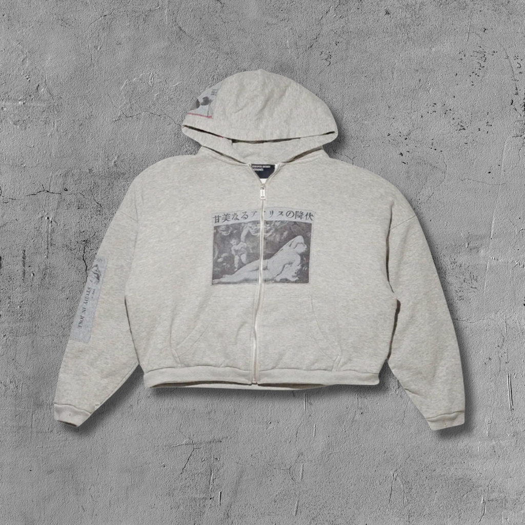ER* Japanese Multi Graphic Gray Hoodie™