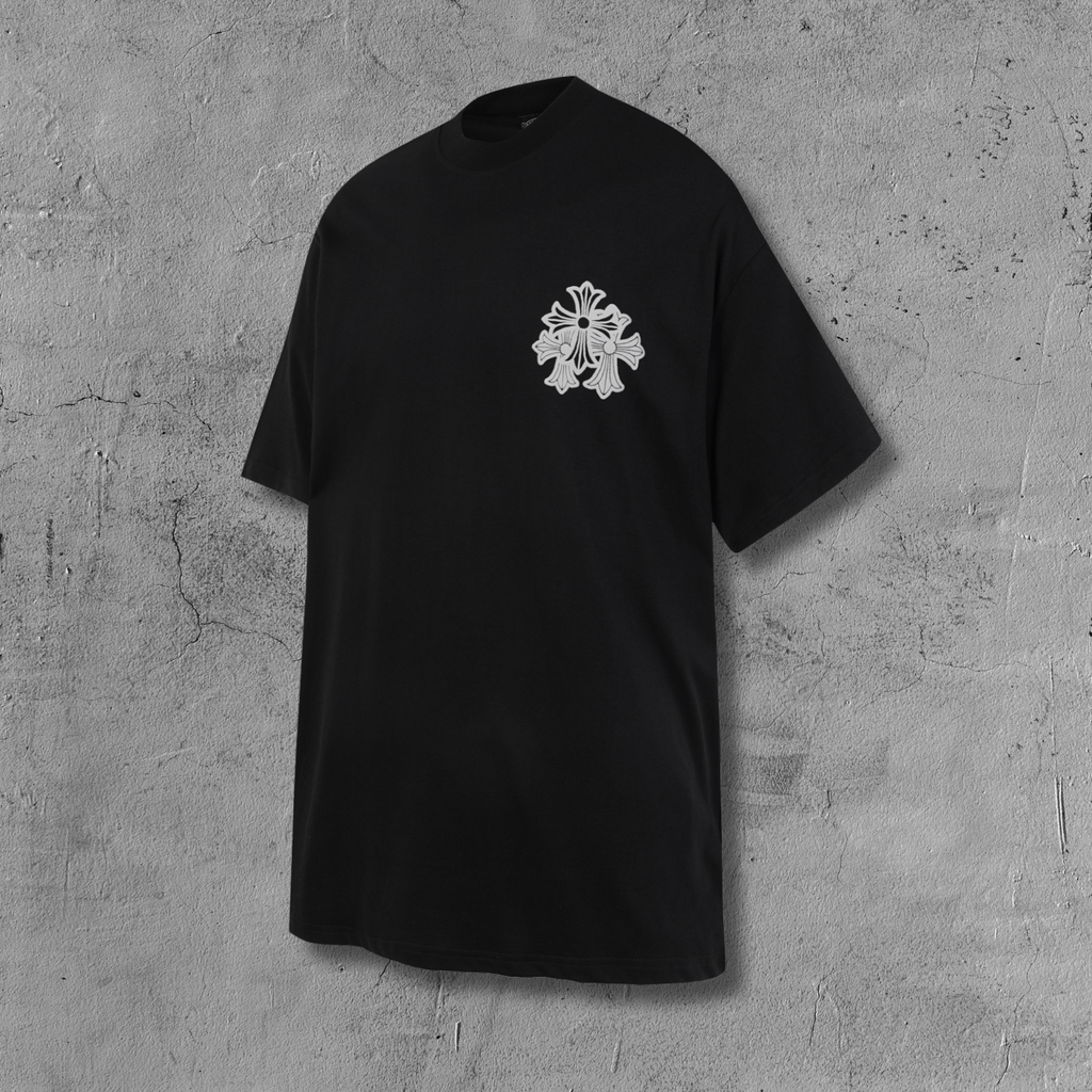 Triple Cross Horseshoe Los Angeles Black T-Shirt™