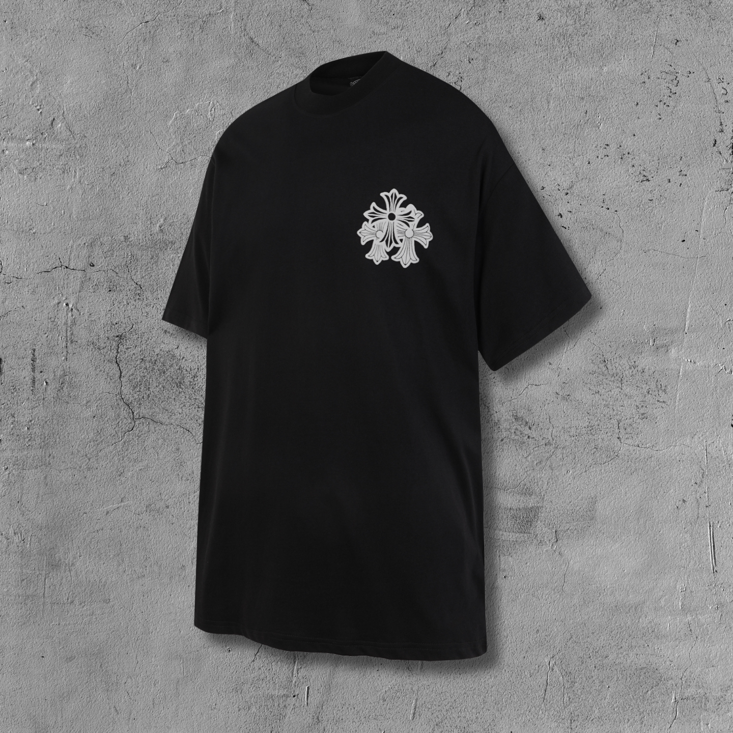 Triple Cross Horseshoe Los Angeles Black T-Shirt™