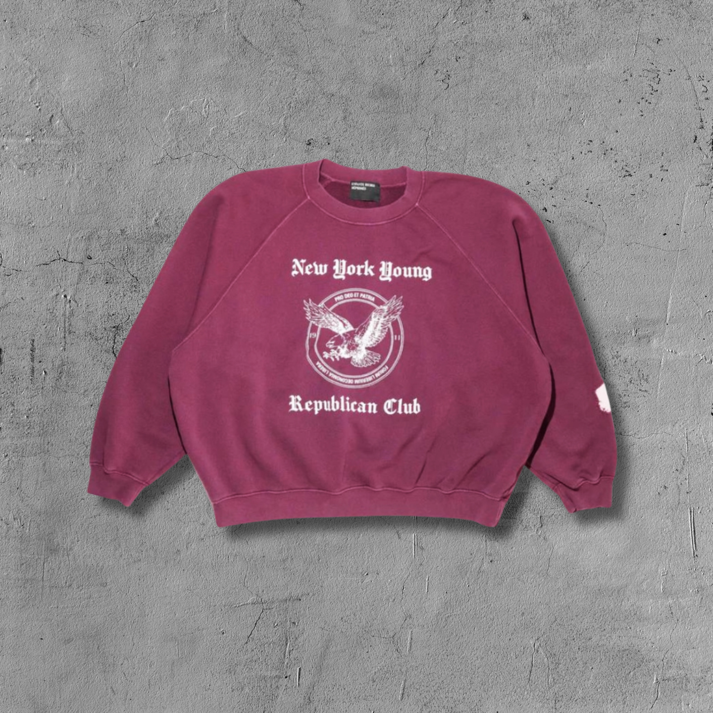 ER* NY Young Republican Club Burgundy Sweater™