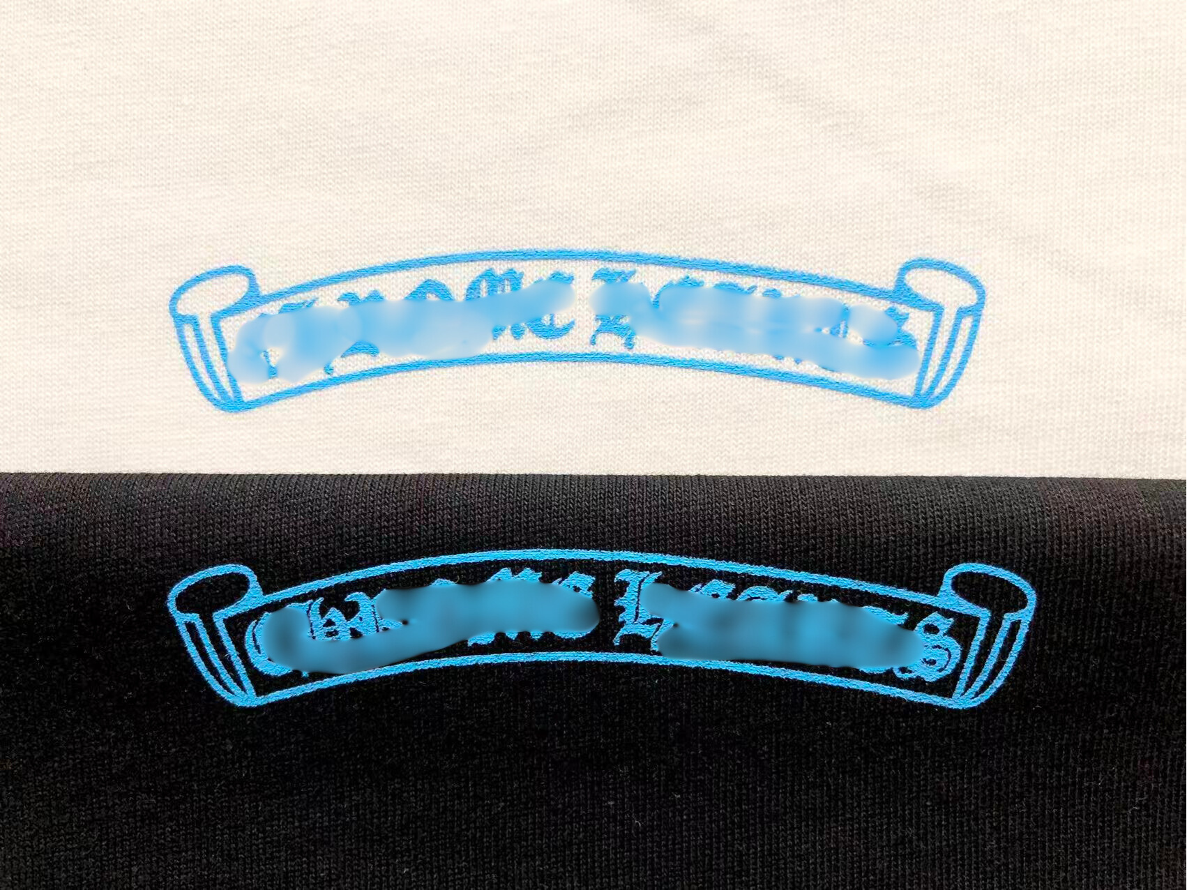 Blue Triple Cross White/Black Long Sleeve™