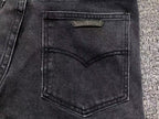 Multicolor Cross & Smiley Patch Grey Denim Jeans™