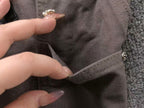 Black & White Cross Patch Brown Carpenter Pants™