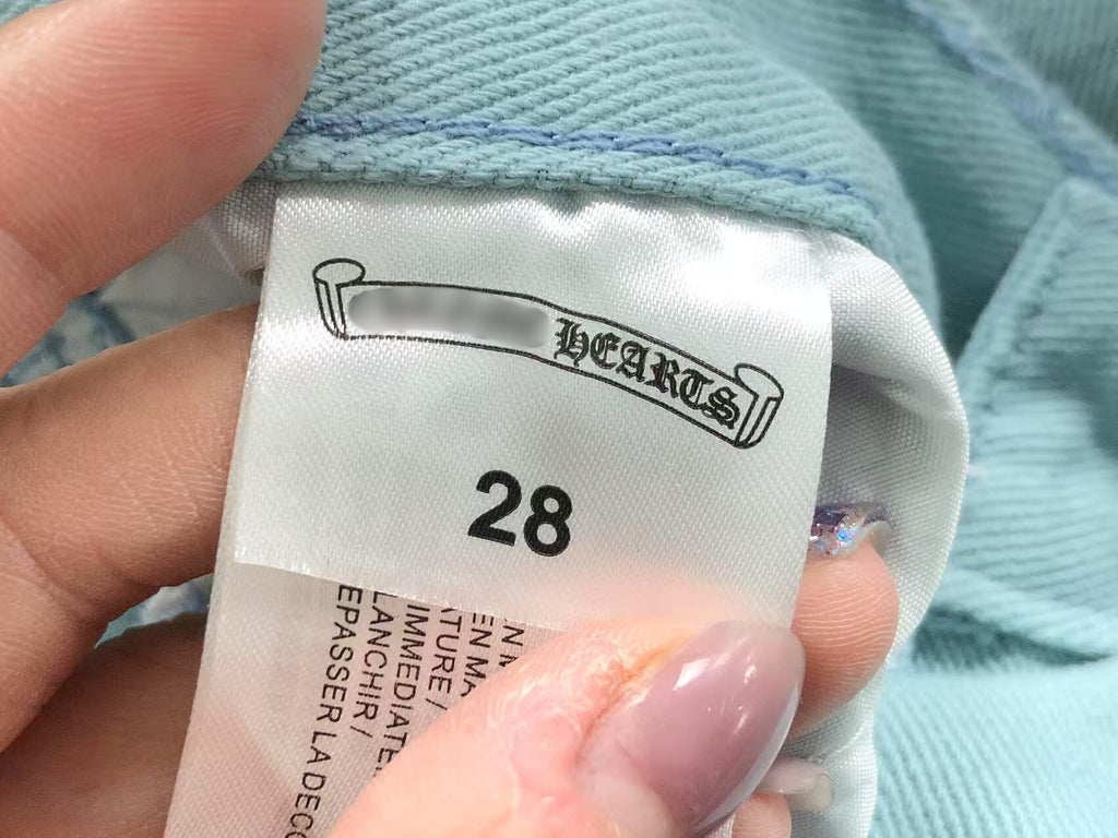 Ice Blue Cross Patch Denim Jeans™