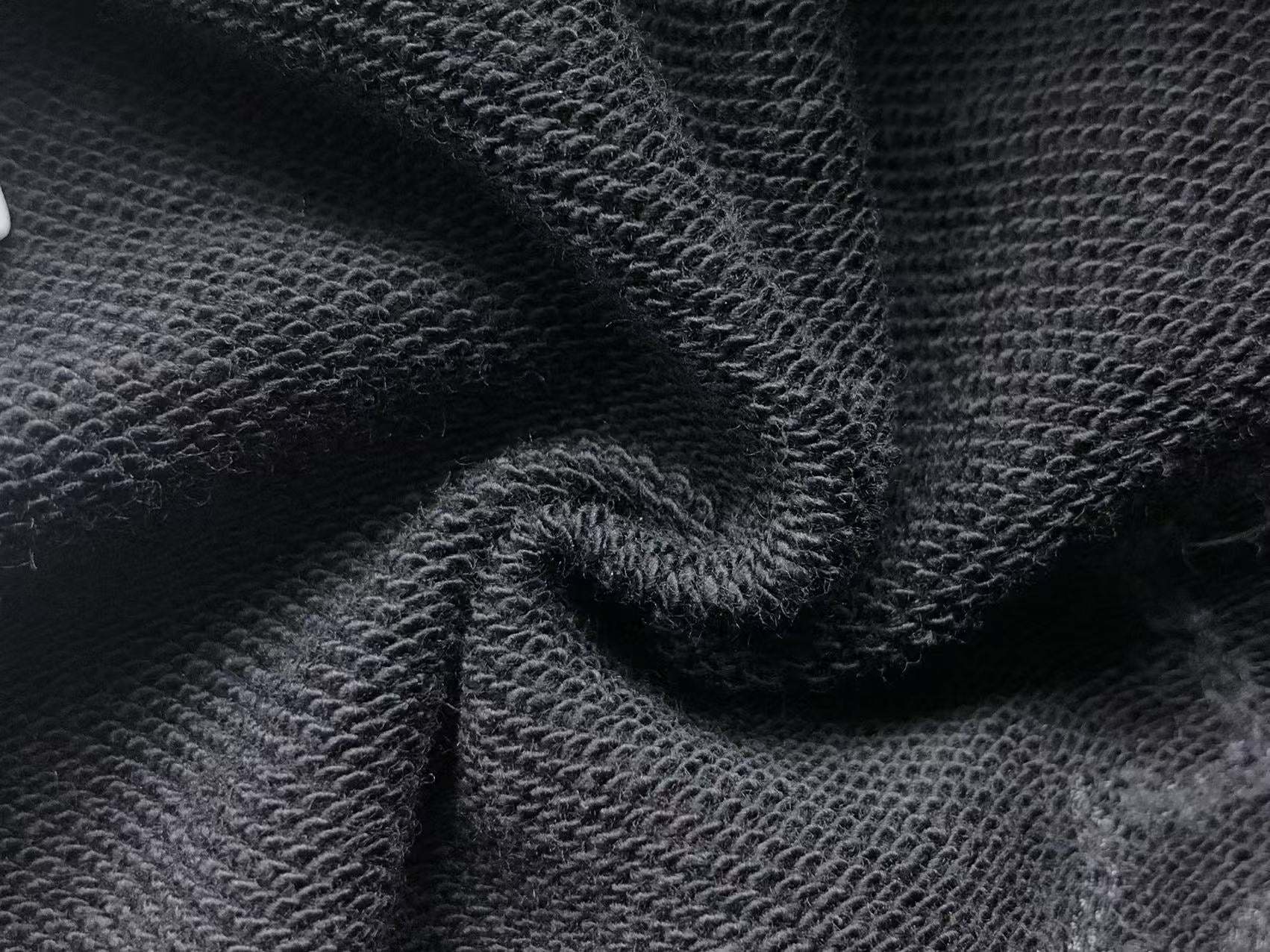 Faded Fabric Black Sweatshorts™