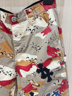 Black Cross Patch S*X Camo Shorts™