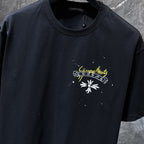 Graphic Horse Shoe Logo Black T-Shirt™