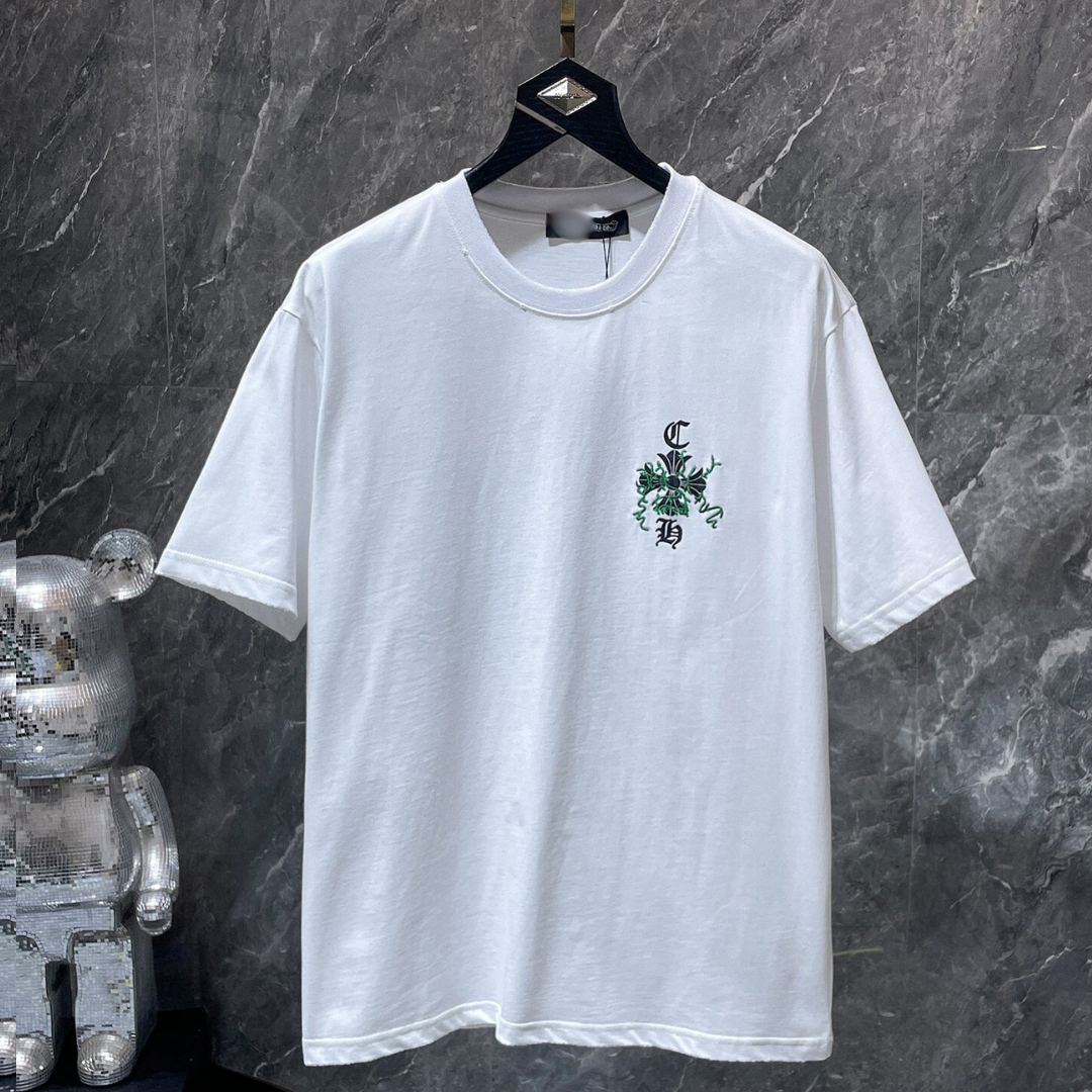 Mapplethorpe Cross Logo White T-Shirt™