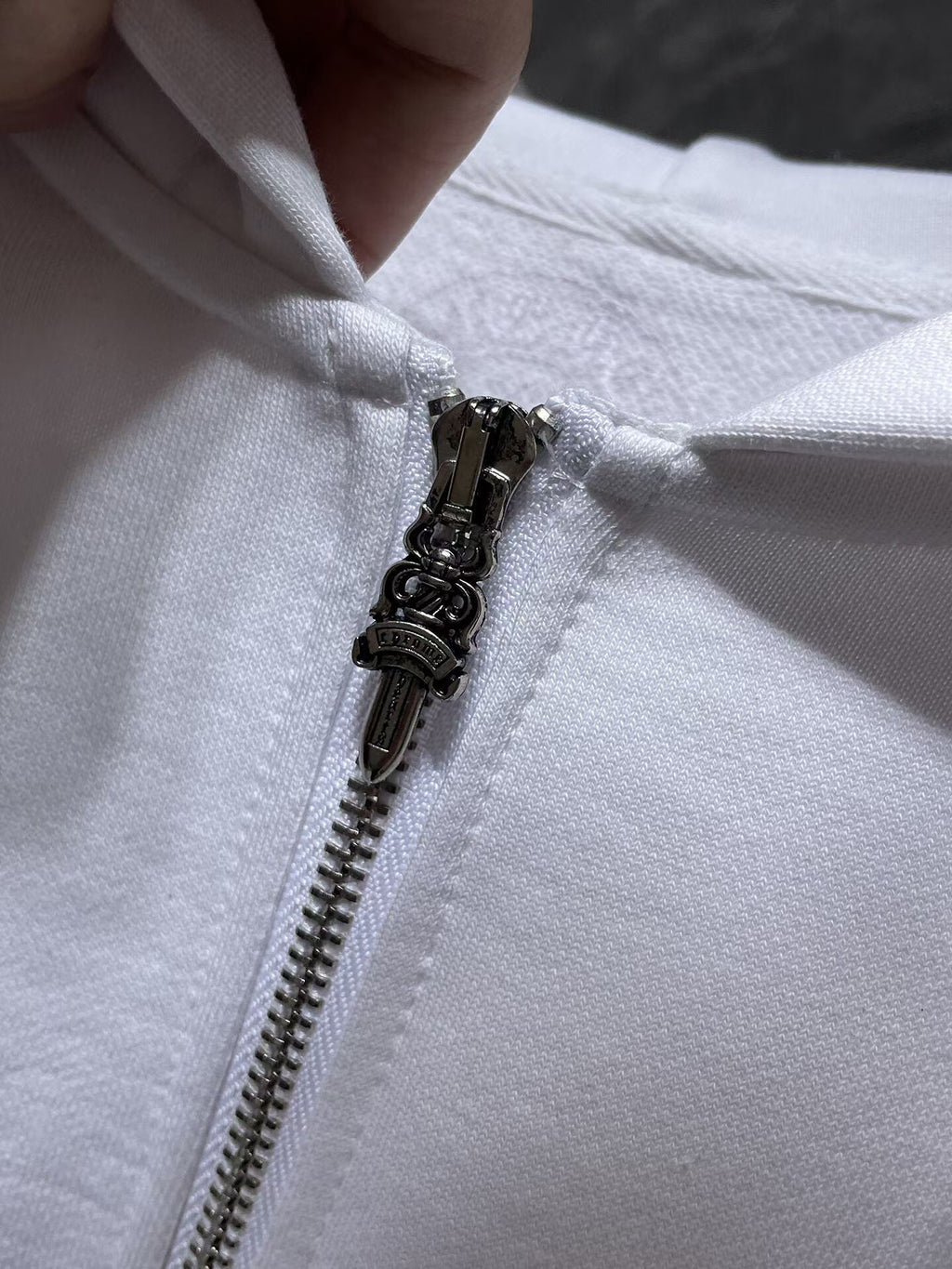 R-ing Stones Hoodie White Blue™