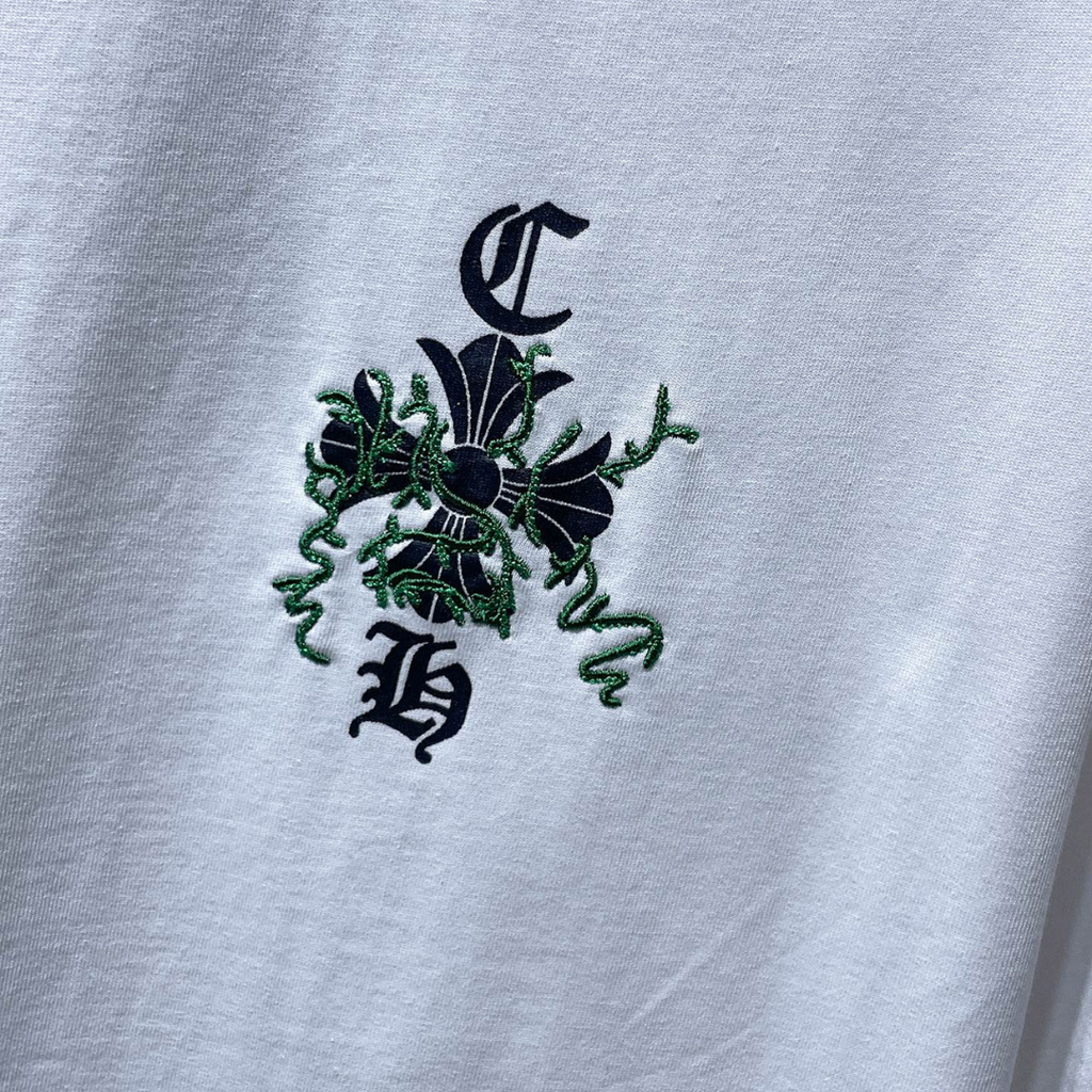 Mapplethorpe Cross Logo White T-Shirt™