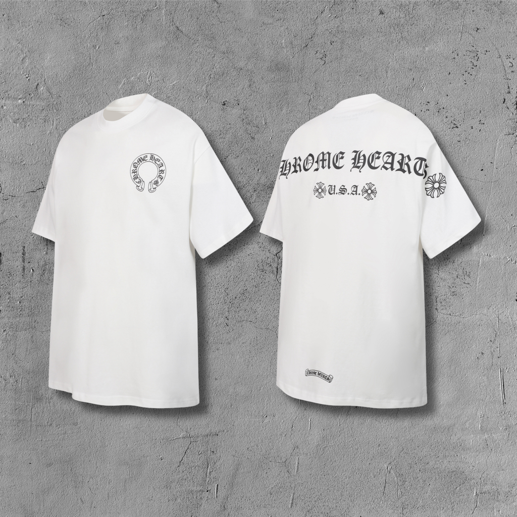 Typography Logo White T-Shirt™