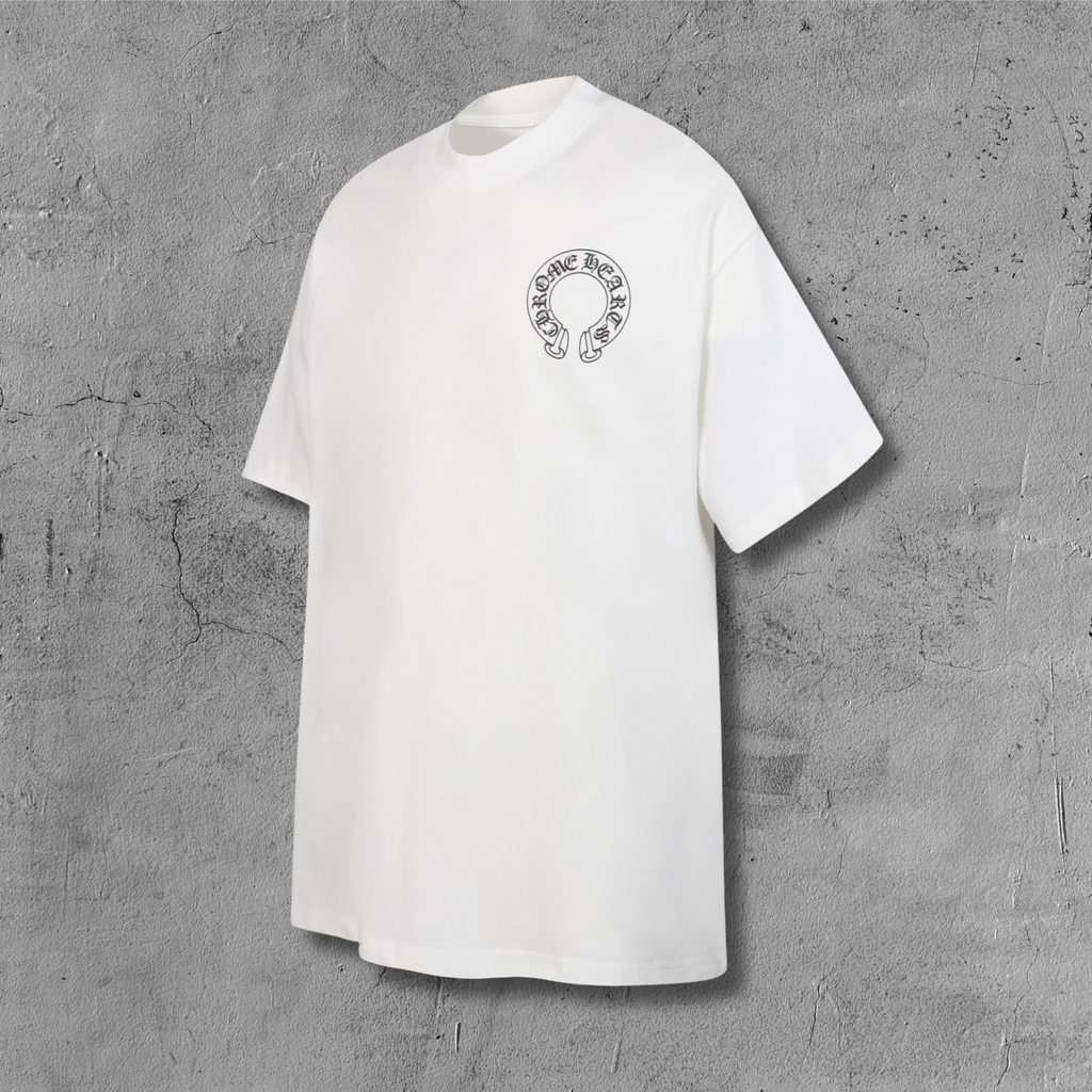 Typography Logo White T-Shirt™