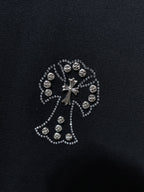 Rhinestone Crosses Black Long Sleeve™