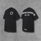Typography Logo Black T-Shirt™