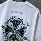 Mapplethorpe Cross Logo White T-Shirt™
