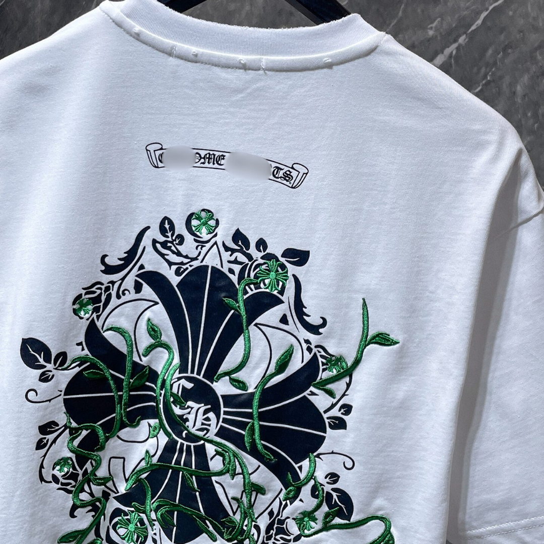 Mapplethorpe Cross Logo White T-Shirt™