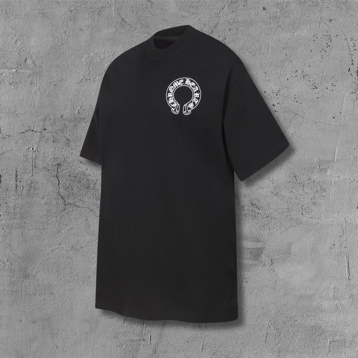Typography Logo Black T-Shirt™
