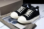 Strobe Low Sneakers "Black Cow Fur"