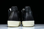 Ramones Low Sneakers Black Milk Leather Sneakers