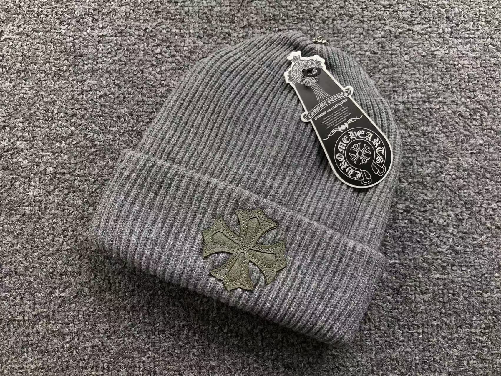 Leather Cross Beanie™