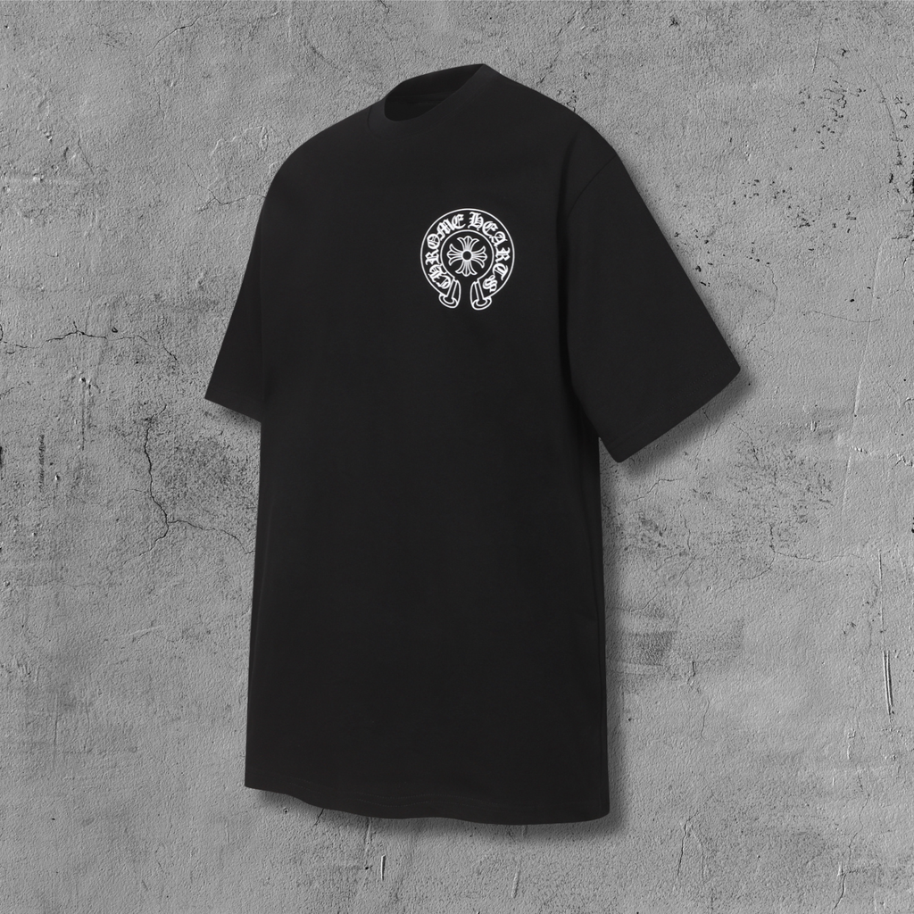 USA Flag Graphic Black T-Shirt™