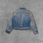 ER* Stained Light Wash Denim Jacket™