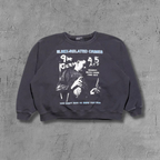 ER* S*x Related Crimes Washed Black Sweater™