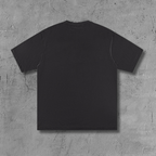 ER* Distressed Pocket Black T-Shirt™*