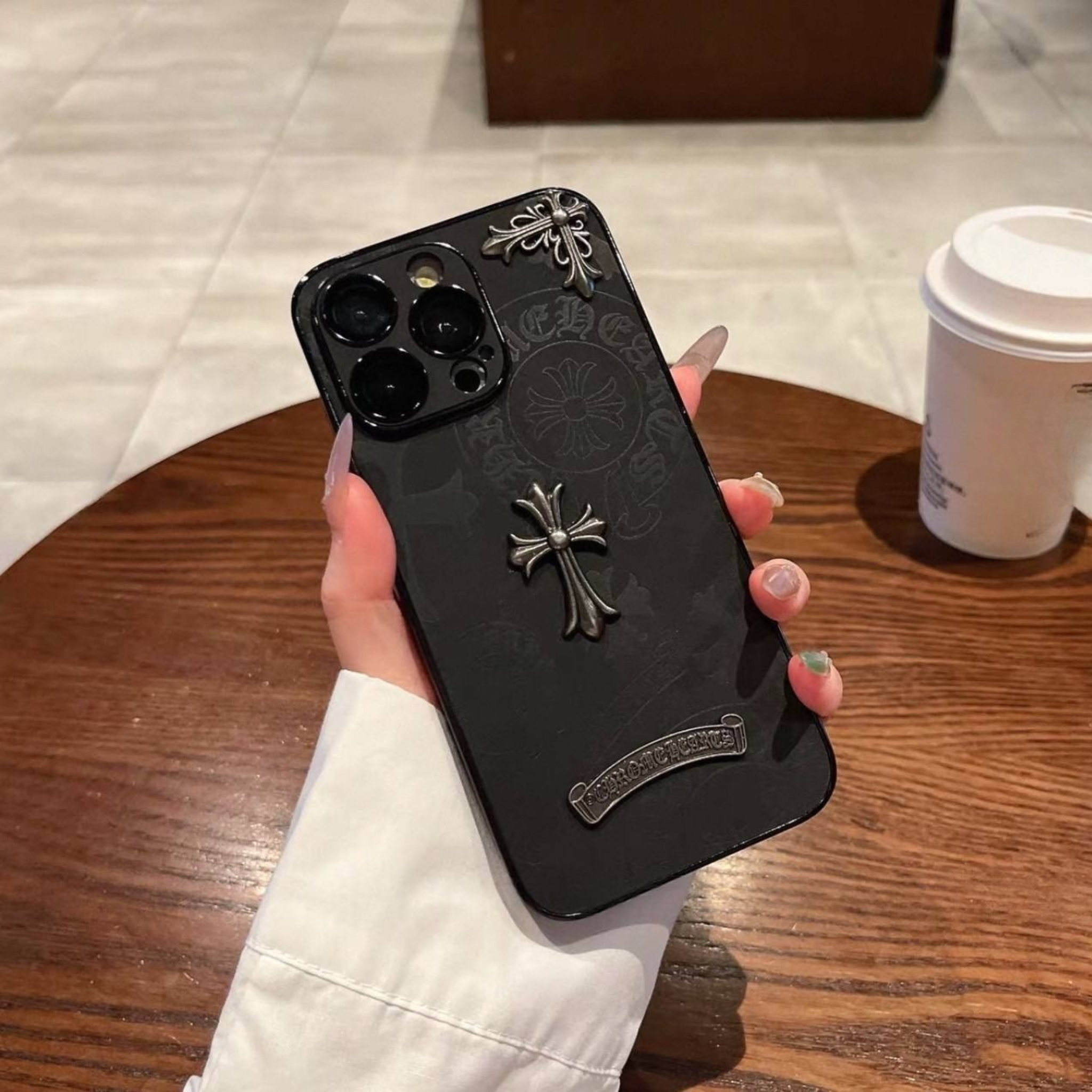 Metallic Cross Graphic Phone Case™