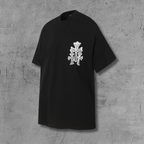 Cemetery Cross Patch Black T-Shirt™