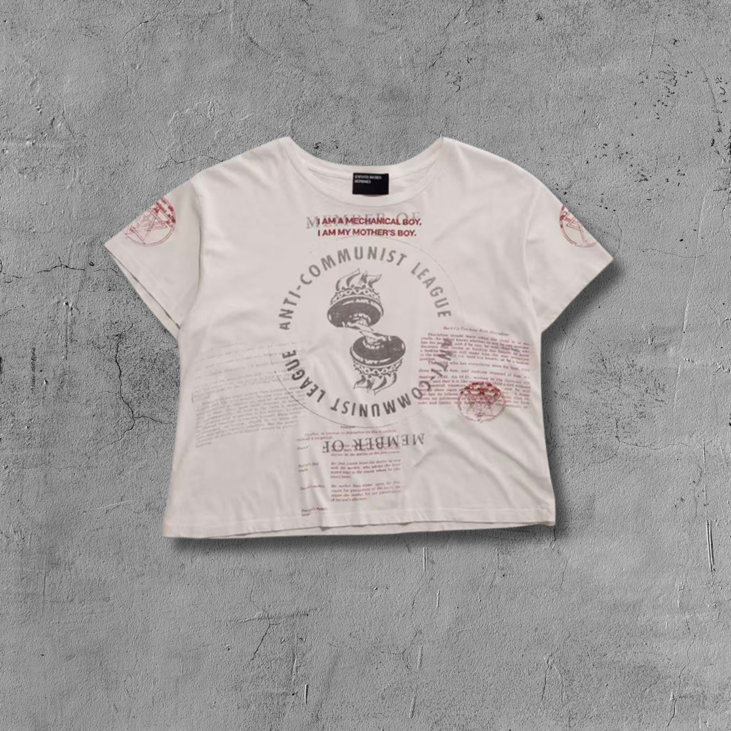 ER* Anti-Communist League White T-Shirt™