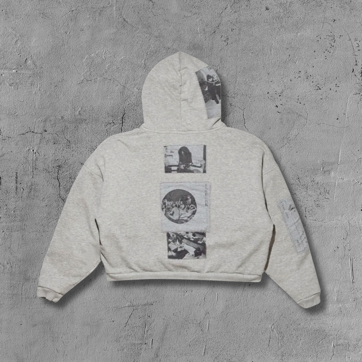 ER* Japanese Multi Graphic Gray Hoodie™