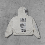 ER* Japanese Multi Graphic Gray Hoodie™