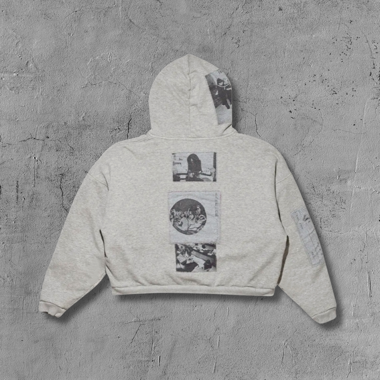 ER* Japanese Multi Graphic Gray Hoodie™