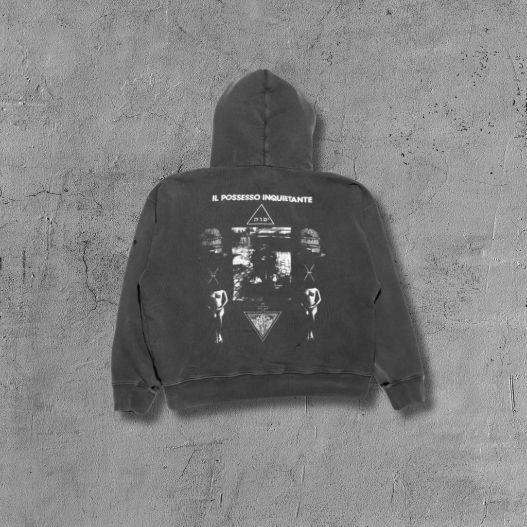 ER* Possesso Inquietante Black Hoodie™