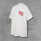 Red Cross Scatter White T-Shirt™