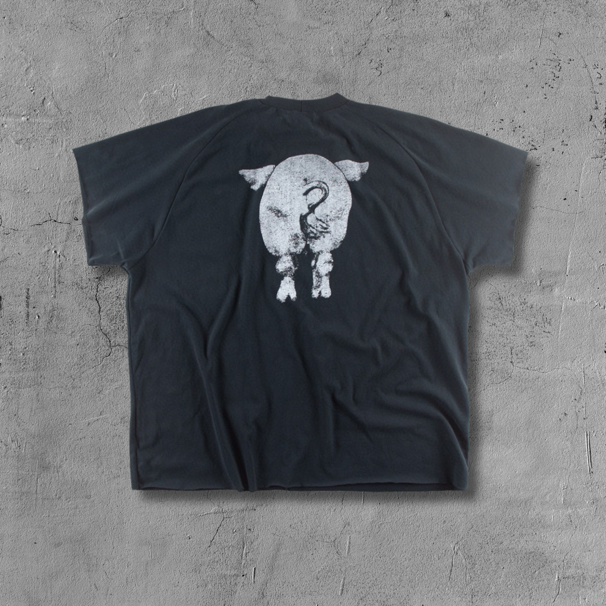 ER* Split Pig Black T-Shirt™