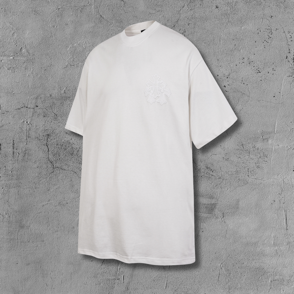 Triple Cross Horseshoe Los Angeles White T-Shirt™